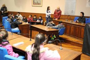 Alumnos de la primaria N 69 visitaron el Palacio Municipal de Avellaneda
